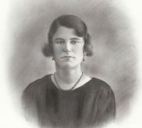 Retrato a lápiz · Foto antigua