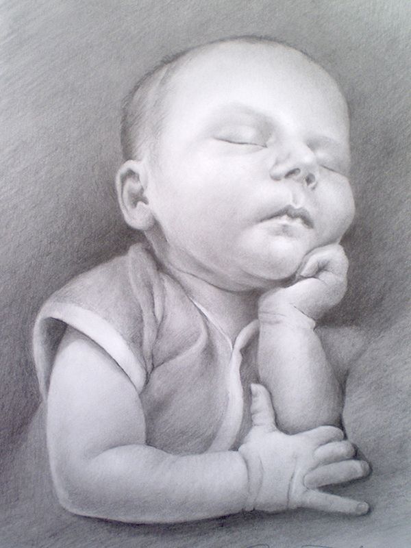 Retrato a lápiz