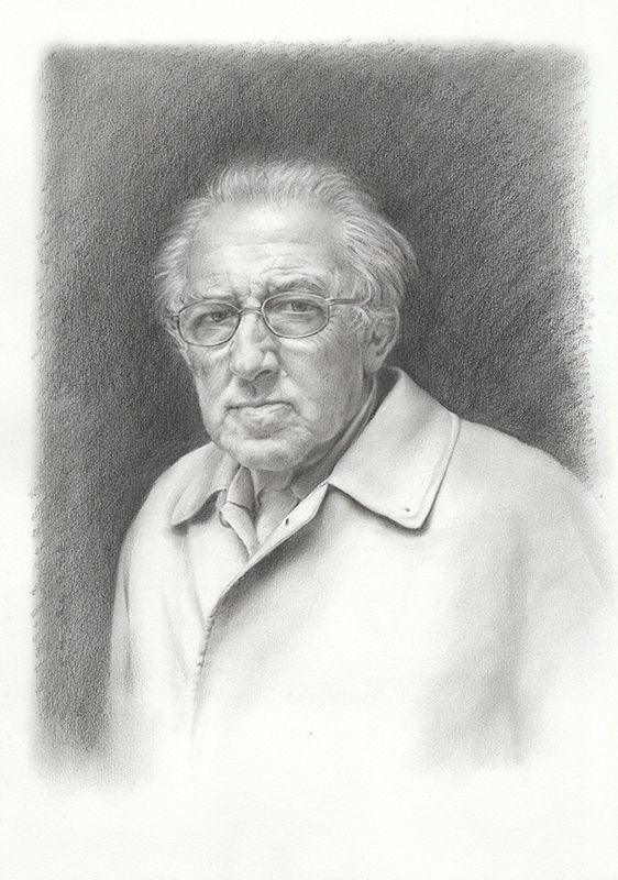 Retrato a lápiz