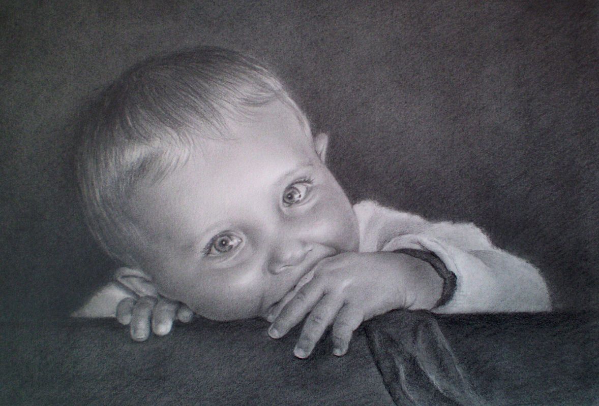 Retrato a lápiz