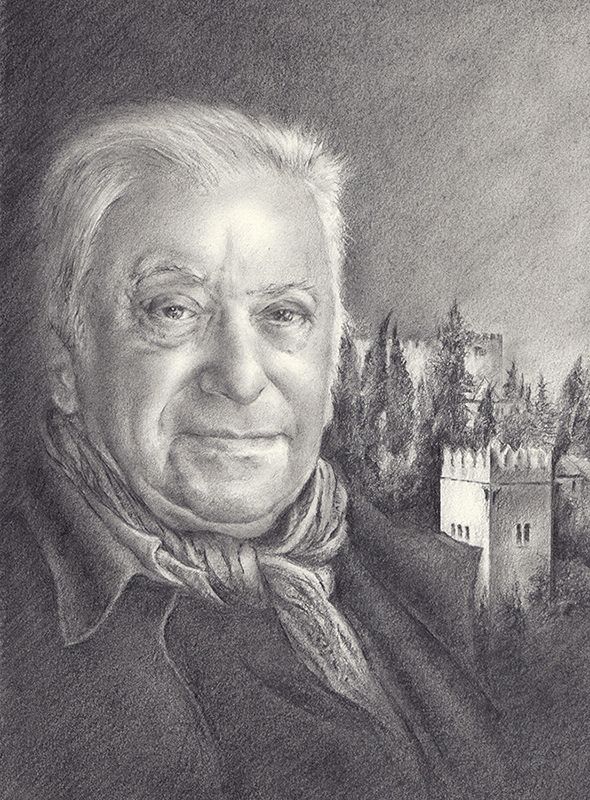Retrato a lápiz