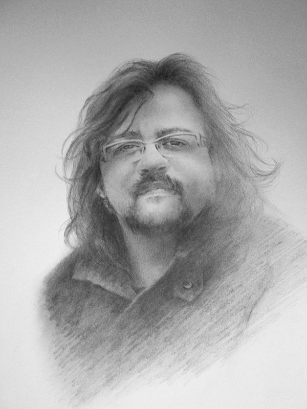 Retrato a lápiz