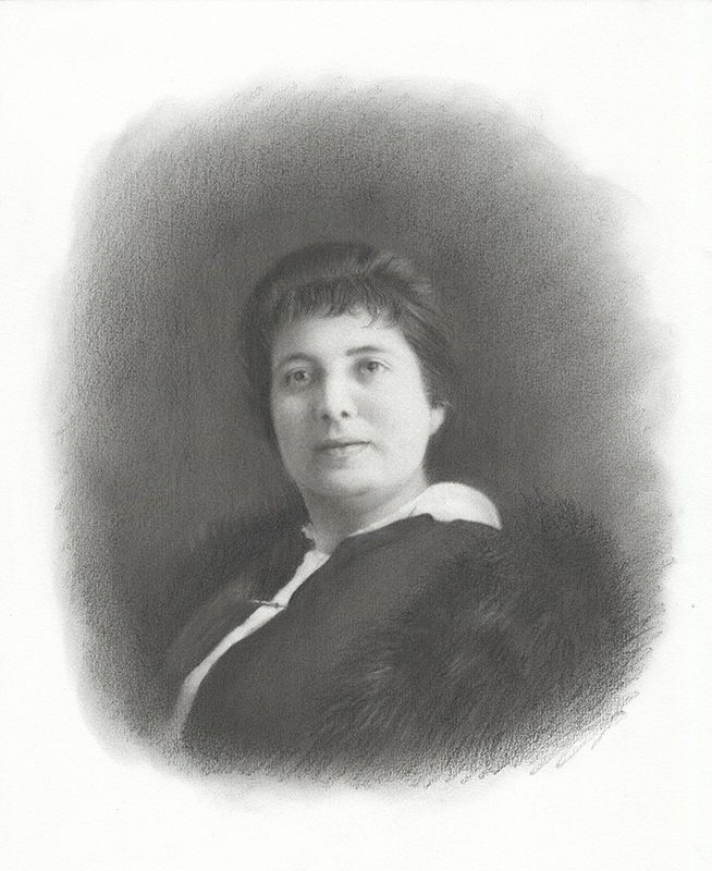 Retrato de foto antigua