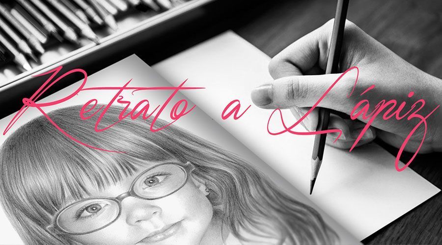 Marisa Zurita Retrato a lápiz